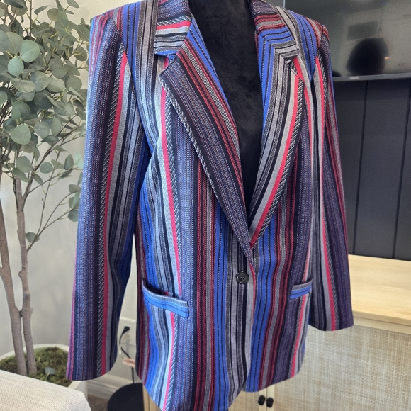 Vintage Jackets & Blazers - Vintage Alfred Dunner Blazer Style Coat